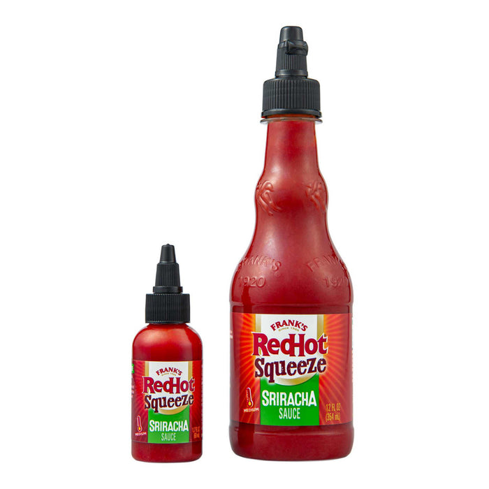 Frank's RedHot® Sriracha Mini Squeeze Hot Sauce, 1.7 fl oz