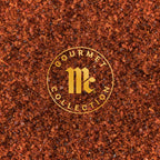 chipotle texture close up with overlaying mccormick gourmet collection logo