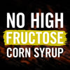 A graphic with white text on a black background that says 'No High Fructose Corn Syrup.'