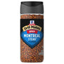 McCormick Grill Mates Spicy Montreal Steak seasoning container on a white background