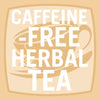 A logo for caffeine-free herbal tea.
