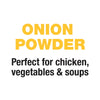 Onion Powder, perfect for chicken, vegetables &amp; soups