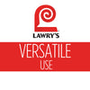 Lawrys logo with the text Versatile Use underneath.