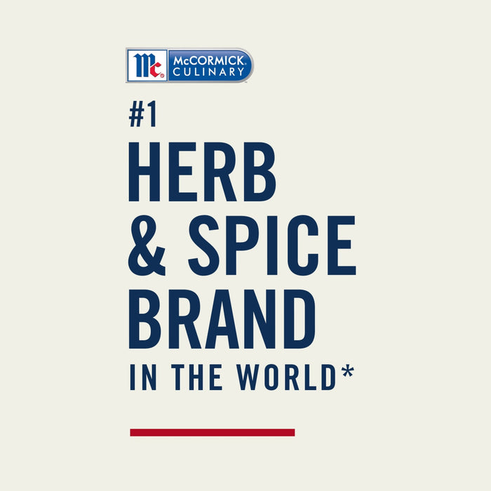McCormick Culinary is the #1 herb and spice brand in the world.