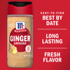 McCormick® Ground Ginger, 1.5 oz