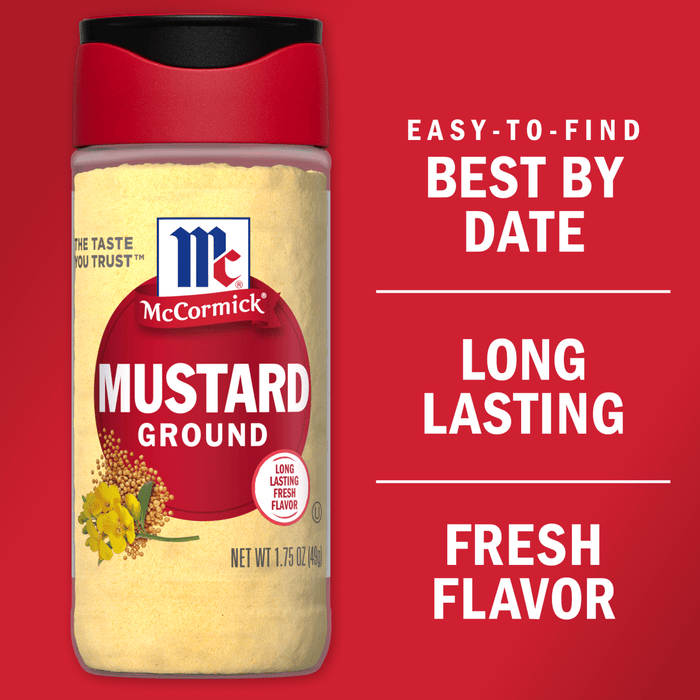 McCormick® Ground Mustard, 1.75 oz