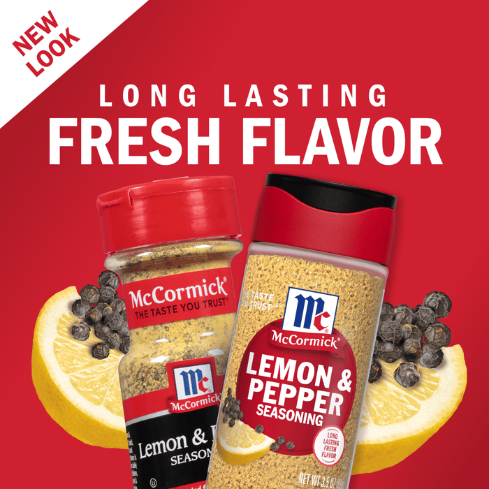 McCormick® Lemon & Pepper Seasoning, 3.5 oz