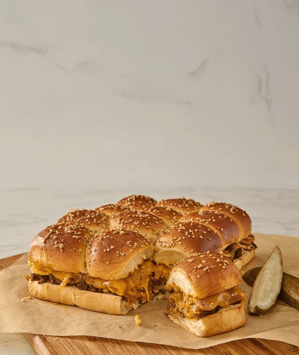 cheeseburger sliders