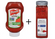 Two bottles of French's Ketchup and Sriracha Seasoning on a white background