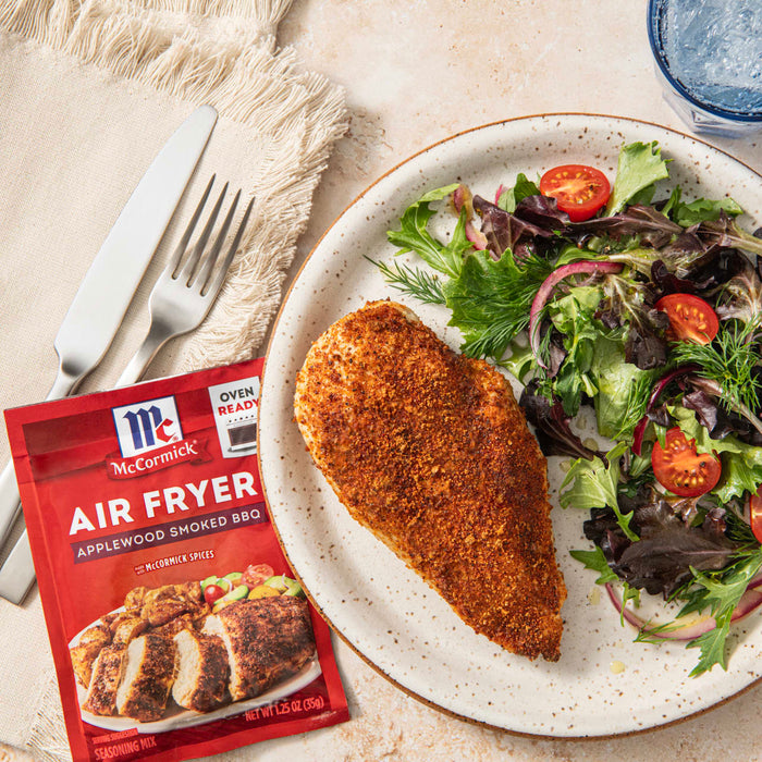 McCormick® Air Fryer Applewood Smoked BBQ Seasoning Mix, 1.25 oz