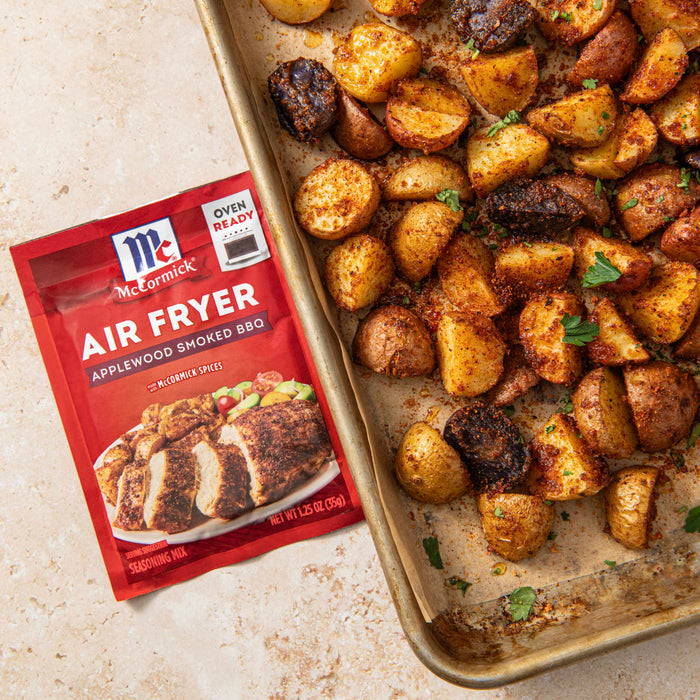 McCormick® Air Fryer Applewood Smoked BBQ Seasoning Mix, 1.25 oz