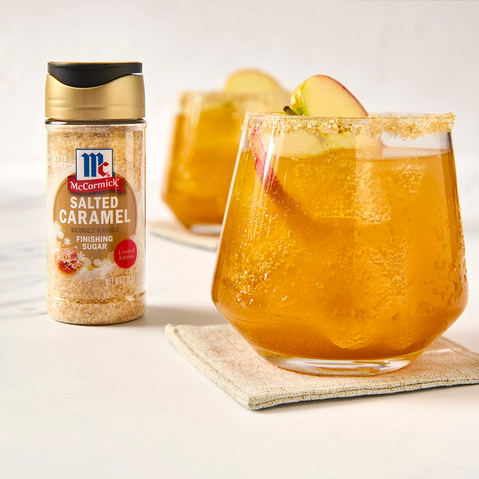 McCormick® Naturally Flavored Salted Caramel Finishing Sugar, 3.81 oz