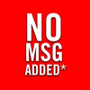 White text on a red background reads NO MSG ADDED*