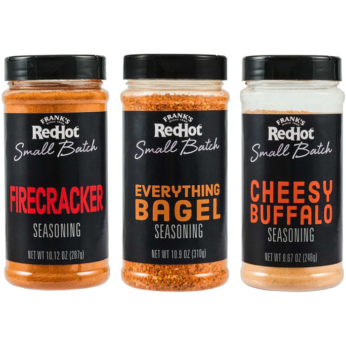 Frank’s RedHot® Small Batch Seasoning Variety Pack, 3ct