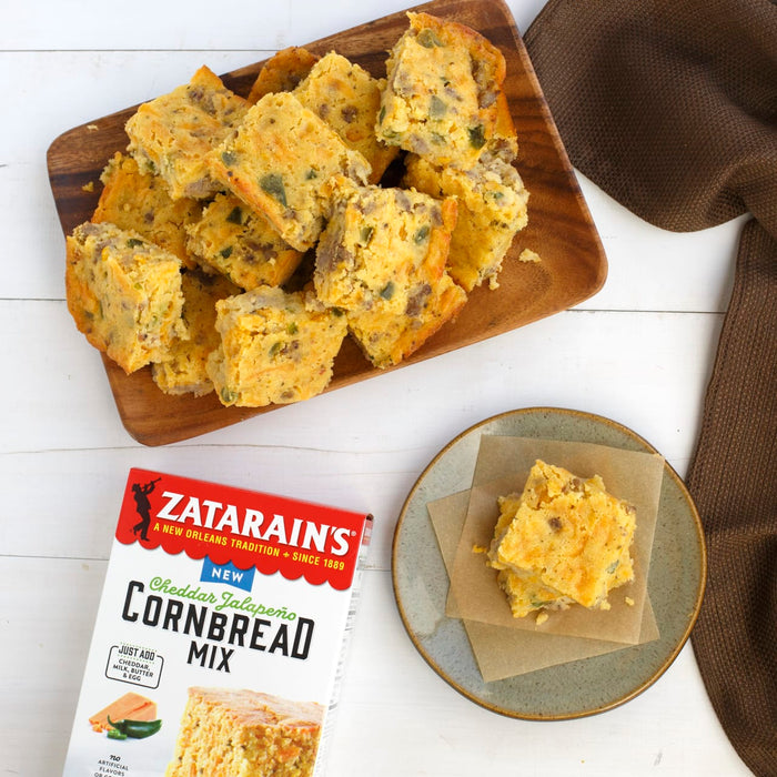 Zatarain's® Cheddar Jalapeno Cornbread Mix, 12.5 oz