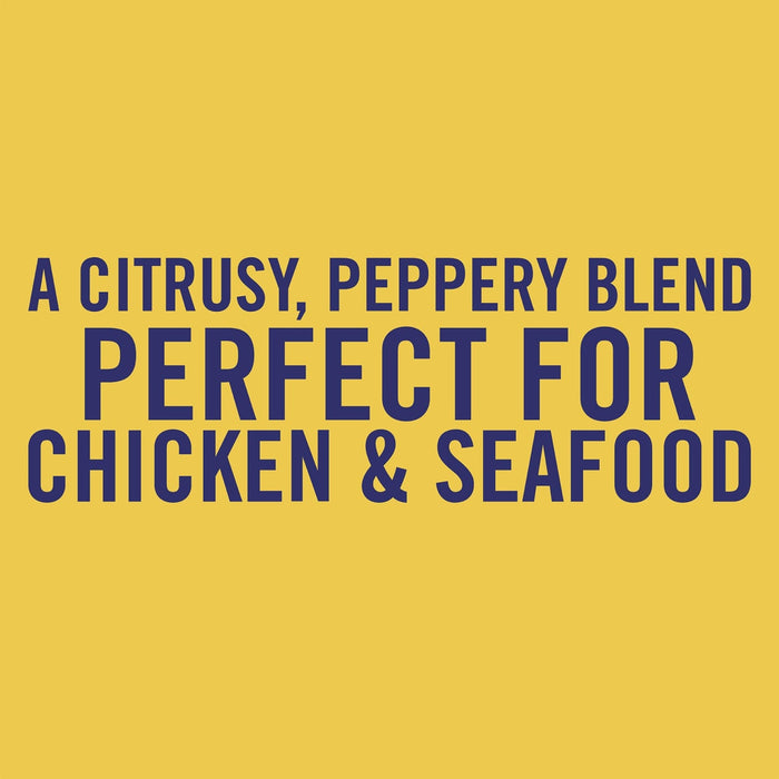 A citrusy, peppery blend perfect for chicken &amp; seafood.