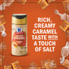 McCormick Salted Caramel Seasoning is shown with the text Rich, creamy caramel taste with a touch of salt.