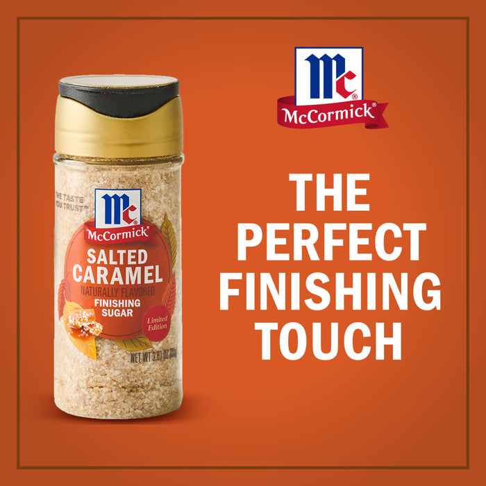 McCormick Salted Caramel Seasoning is the perfect finishing touch.