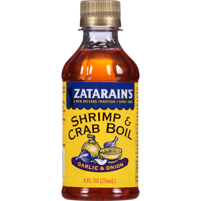 Zatarain's® New Orleans Style Liquid Crab Boil With Garlic & Onion, 8 fl oz