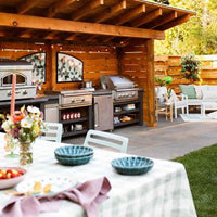 backyard kitchen