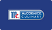 McCormick Culinary logo on a blue background.