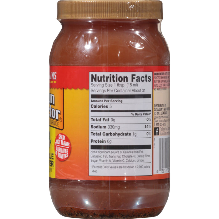 Zatarain's® Cajun Injectors® Creole Butter Recipe™ Injectable Marinade with Injector, 16 oz