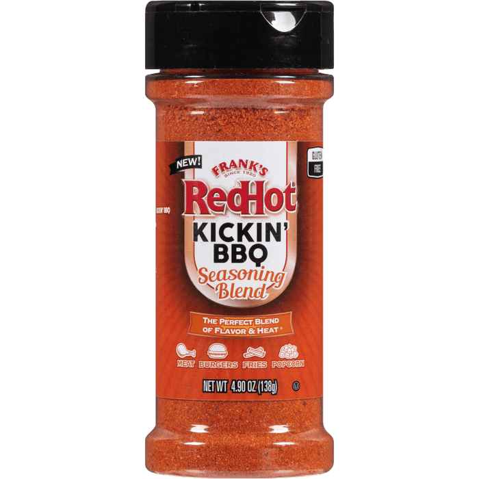 Frank's RedHot® Kickin BBQ Seasoning Blend, 4.9 oz