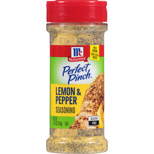 McCormick® Perfect Pinch® Lemon Pepper Seasoning, 5.75 oz