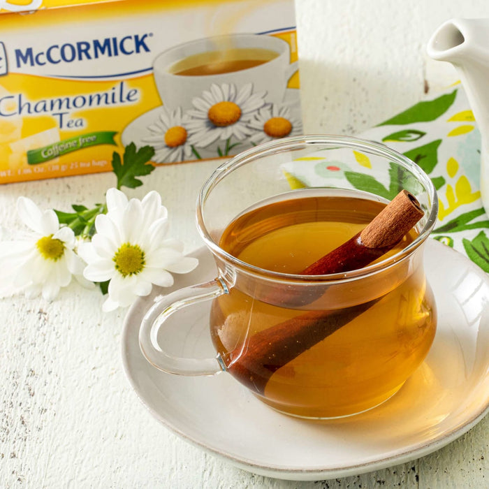 McCormick® 25 Count Box Caffeine Free Chamomile Tea Bags, 1.06 oz