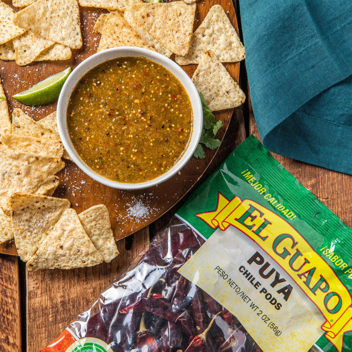 El Guapo® Whole Puya Chili Pods (Chile Puya Entero), 2 oz