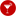 Red circle with a white cocktail icon on a black background