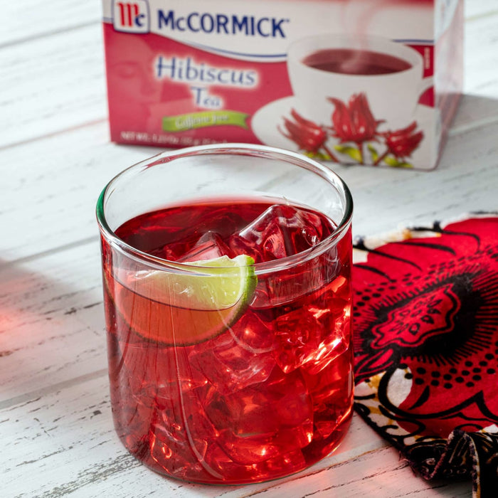 McCormick® Caffeine Free Hibiscus Tea 25 Count Box, 1.23 oz