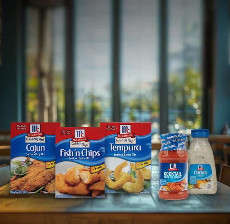 Seafood Seasonings, Crab Boil & Cocktail Sauce ∣ McCormick