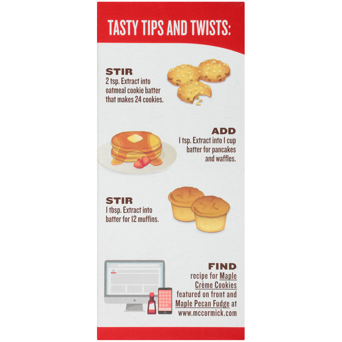 McCormick® Maple Extract, 2 fl oz