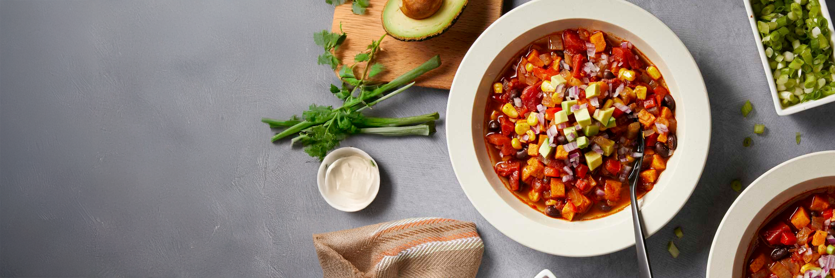 Bowl of colorful salad with various ingredients