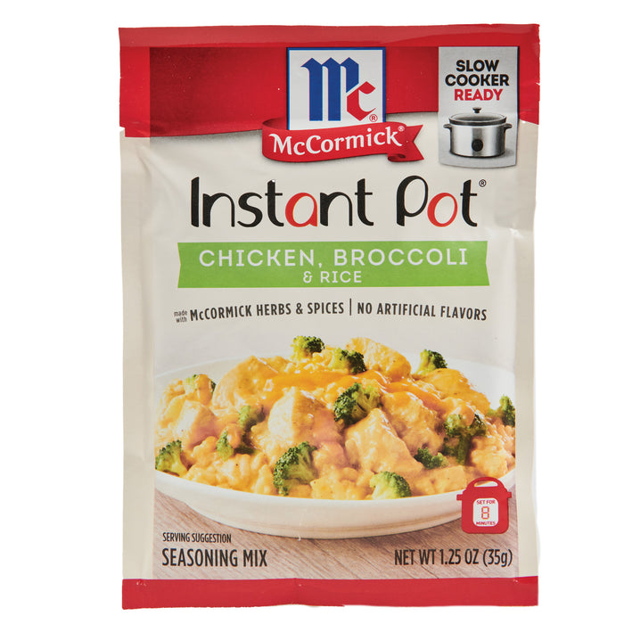 McCormick® Chicken, Broccoli and Rice Instant Pot Seasoning Mix, 1.25 oz