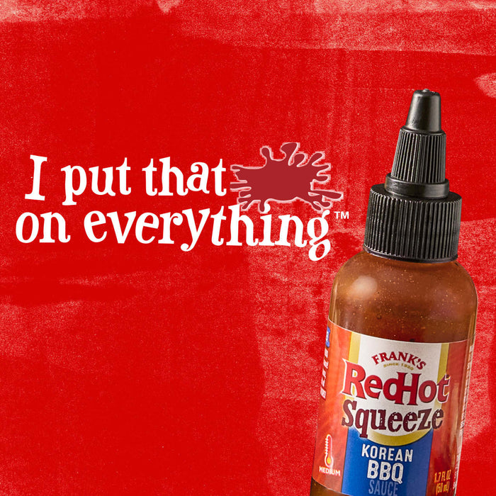 Frank's RedHot® Korean BBQ Squeeze Sauce, 1.7 fl oz