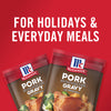 McCormick® Pork Gravy Seasoning Mix, 0.87 oz (6-Pack)