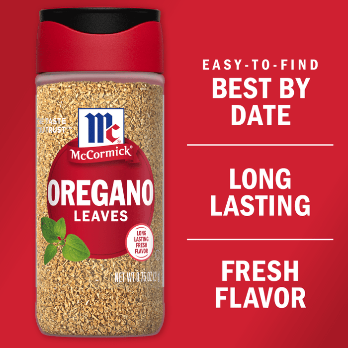 McCormick® Oregano Leaves, 0.75 OZ