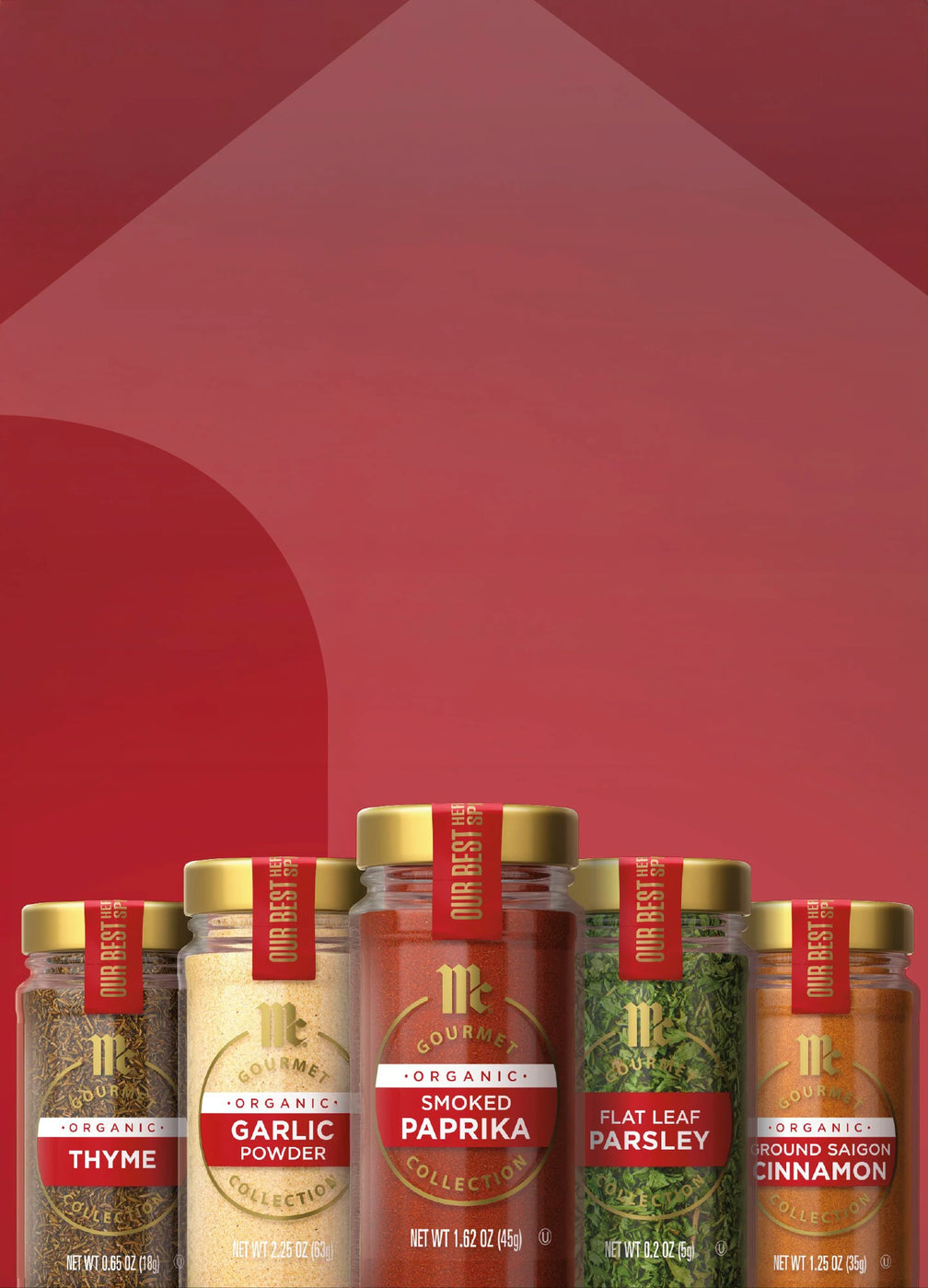 gourmet product family shot