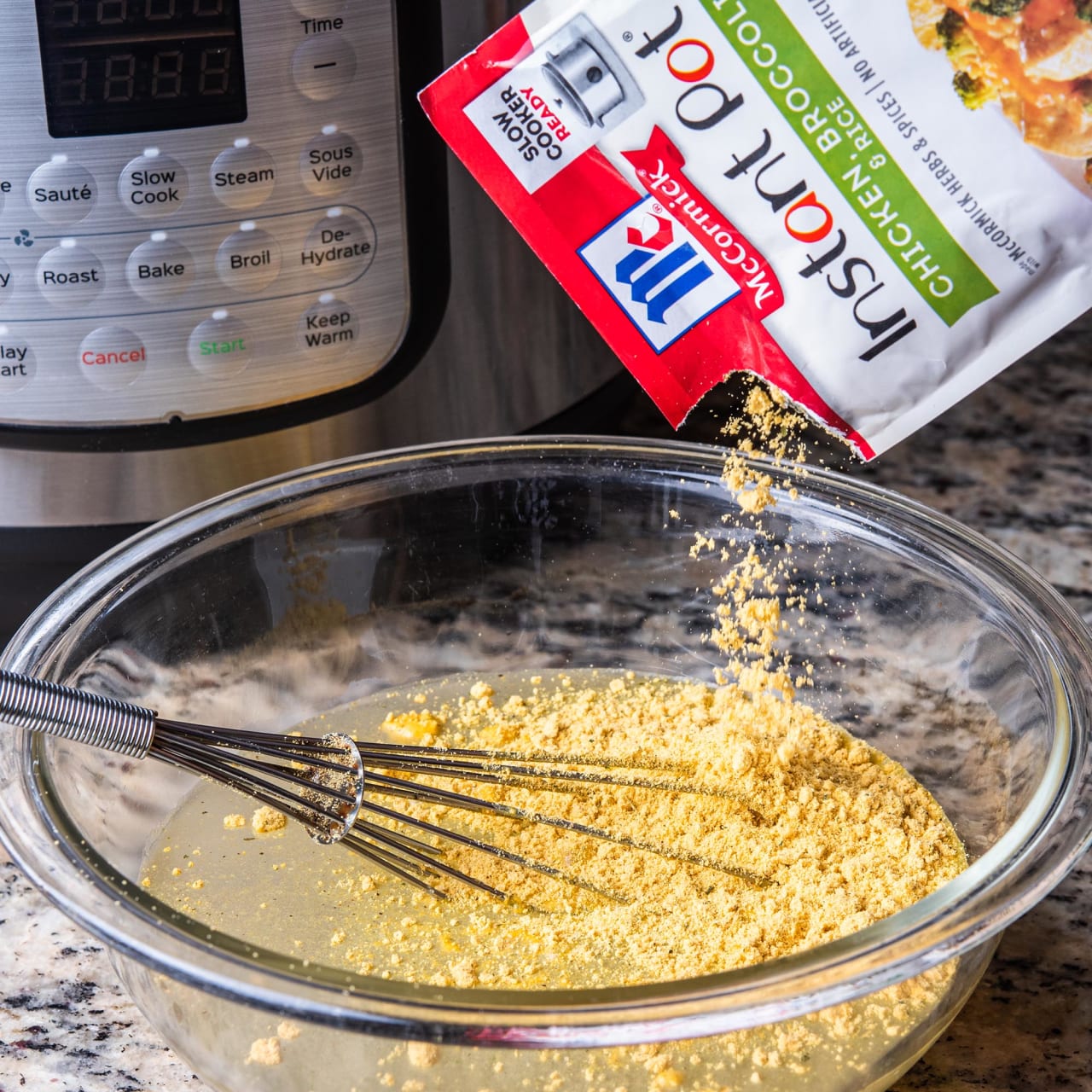 mccormick instant pot ranch chicken seasoning mix Chicken, Broccoli and Rice Instant Pot Seasoning Mix