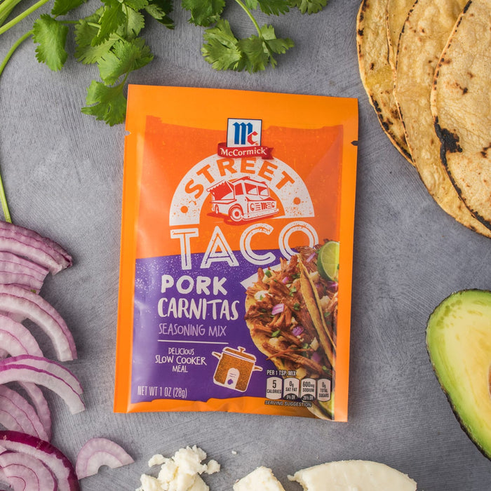 McCormick® Street Taco Pork Carnitas Seasoning Mix, 1 oz