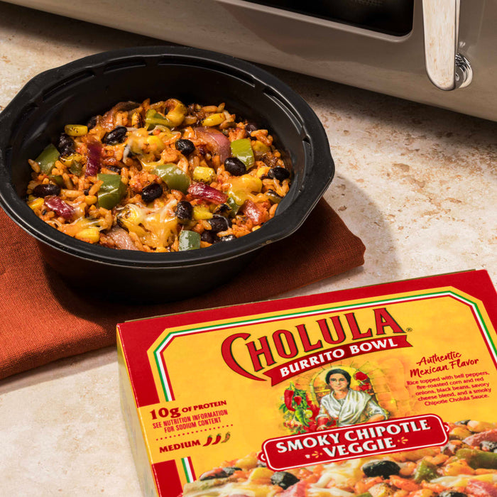 Cholula® Smoky Chipotle Veggie Frozen Burrito Bowl, 9 oz