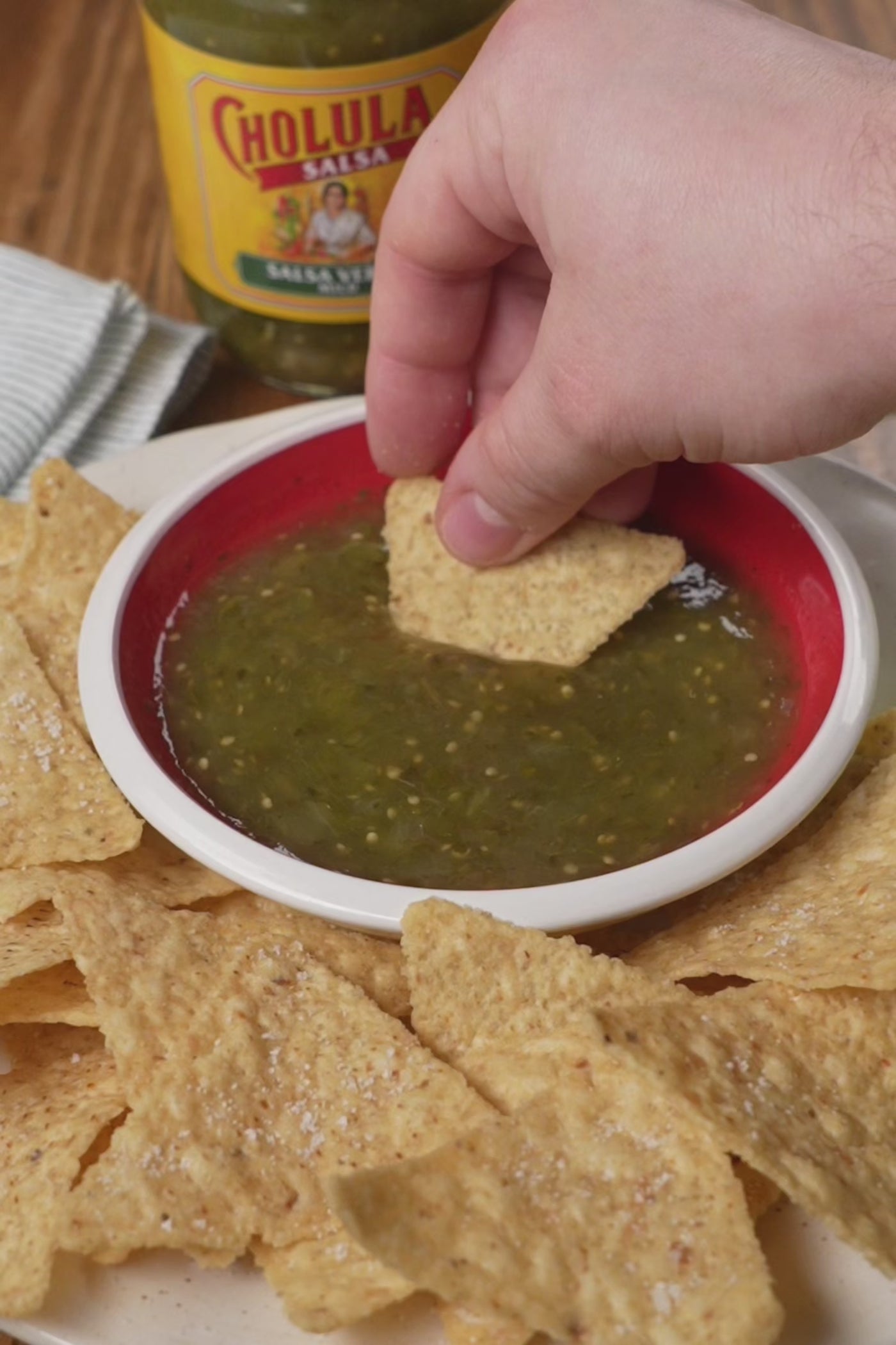 chips in salsa