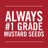 McCormick® Yellow Mustard Seed, 1.4 oz