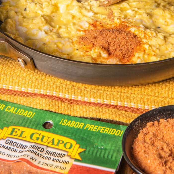 El Guapo® Ground Dried Shrimp (Camaron Seco Molido), 4 oz
