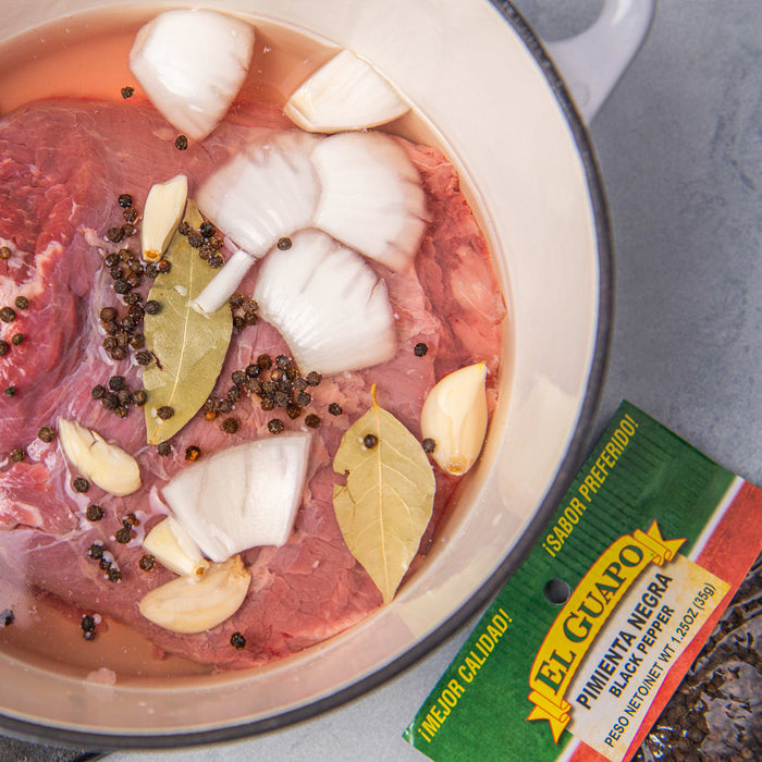 El Guapo® Whole Black Pepper (Pimienta Negra Entera), 1.25 oz