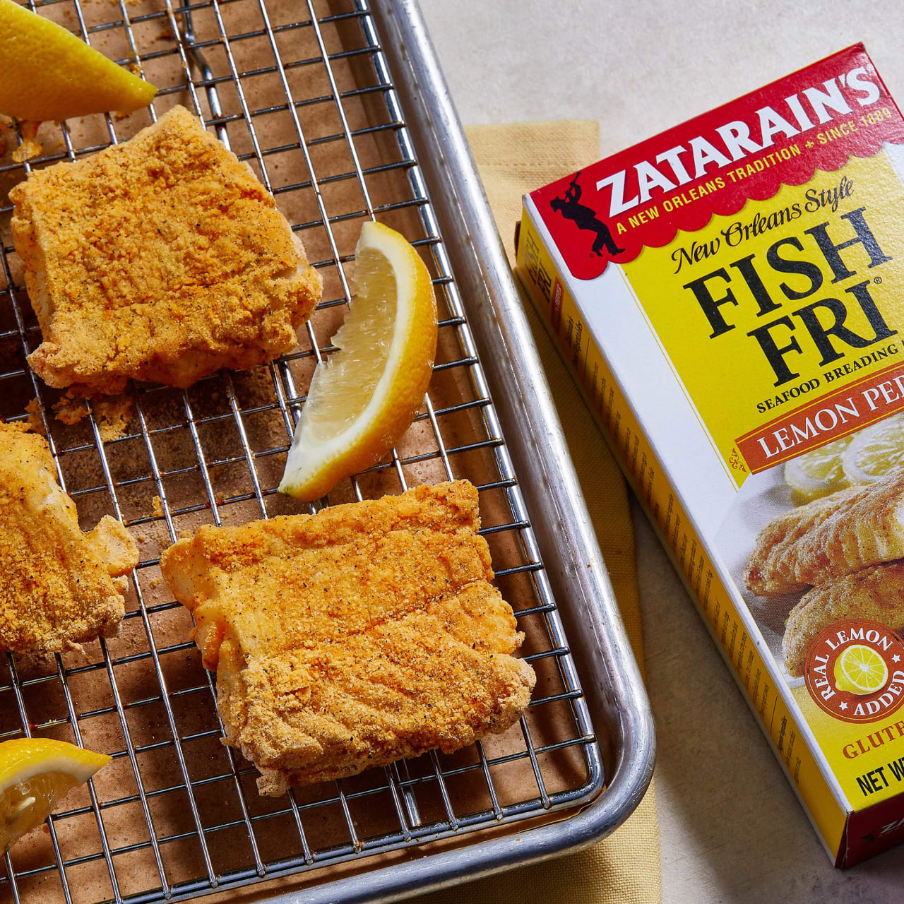 Zatarain's® Lemon Pepper Fish Fri | McCormick